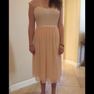 ASOS NEW lace bodice dress